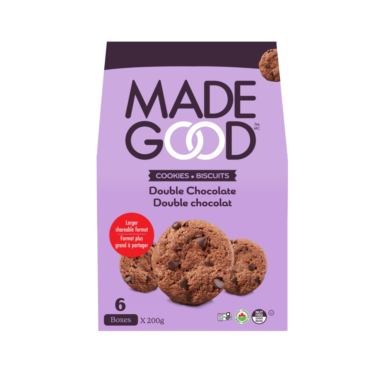 Mornings Chocolate Chip Soft Baked Bars (30 Count) – MadeGoodFoods-Canada